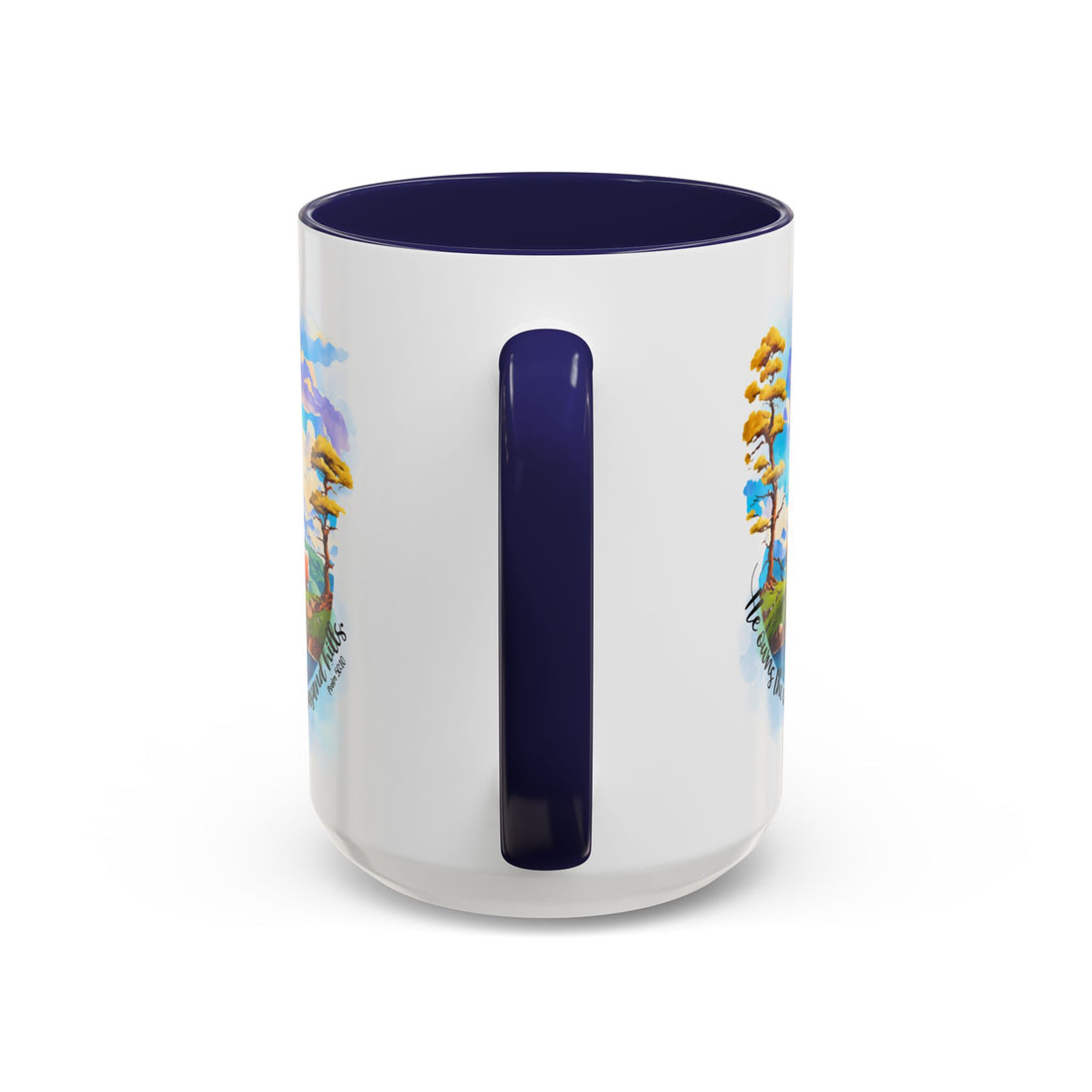 Coffee Mug Christian Bible Verse He Owns The Cattle On A Thousand Hills